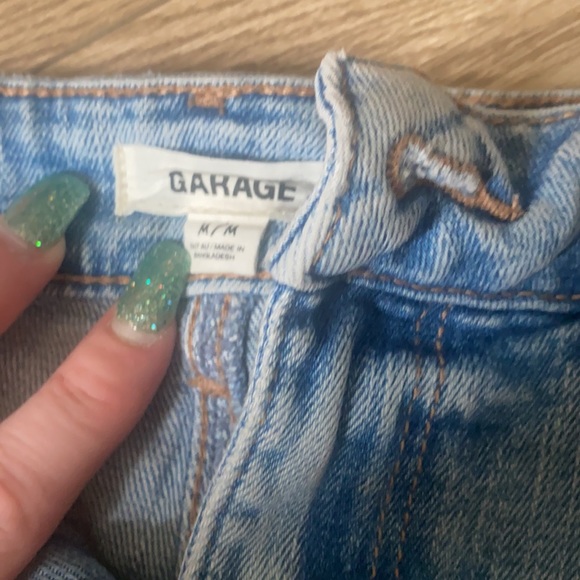 Garage blue mini skirt medium - Picture 4 of 4